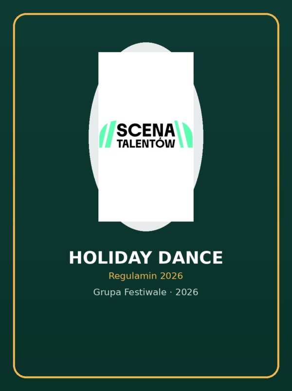 Grafika festiwalu Holiday Dance