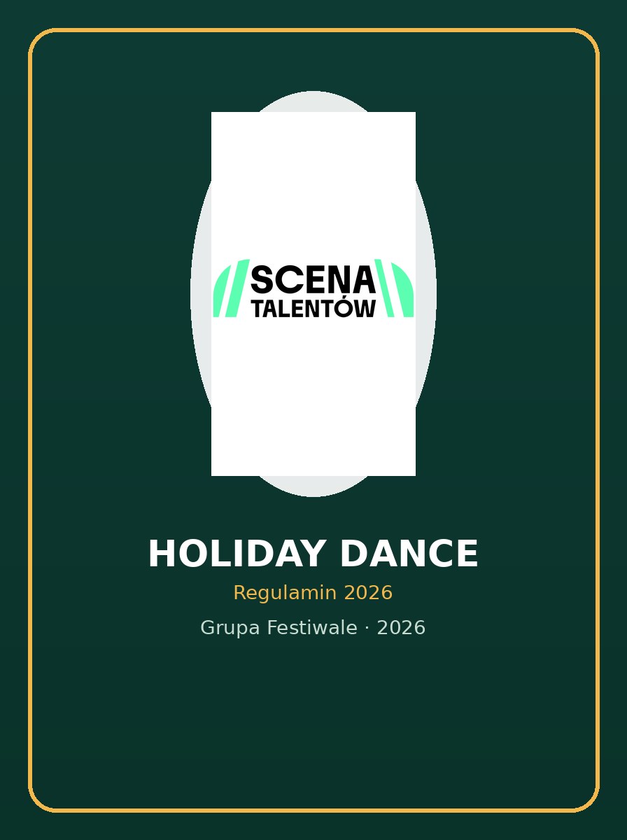 Grafika festiwalu Holiday Dance 2026